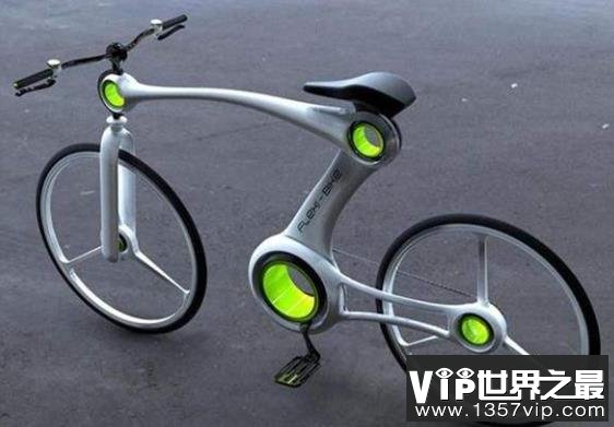 世界上最轻的自行车，2.4斤的空气自行车