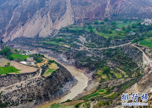 中国十大河流排行榜,长江是中国第一长河全长6403千米（世界第三）
