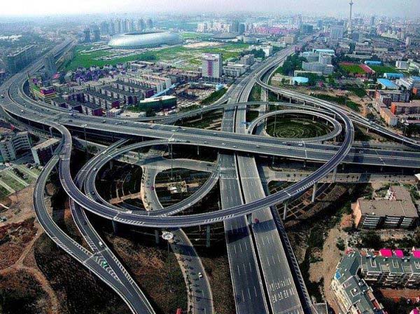 郑州陇海路中州大道互通式立交桥