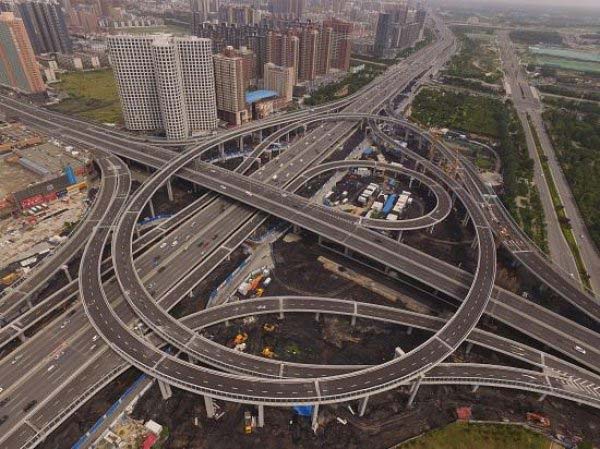 郑州陇海路中州大道互通式立交桥