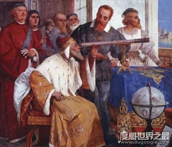 世界上第一台天文望远镜，伽利略望远镜(发明于1609年)