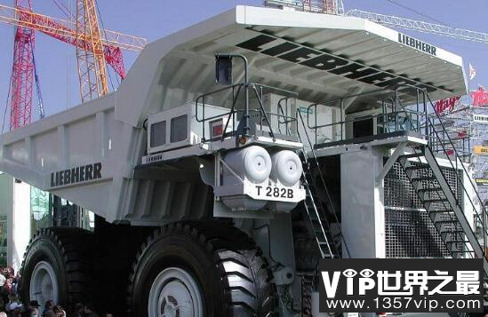 世界上最大的汽车，利勃海尔t282b