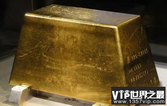 世界上最大的金砖，重达220公斤的大金砖