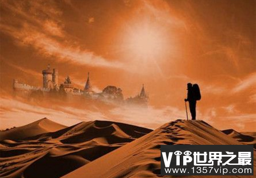 海市蜃楼形成的原因，会不会是另一个空间的东西?