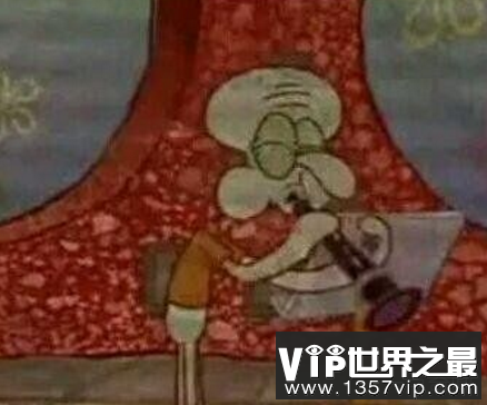 海绵宝宝灵异事件，章鱼哥之死