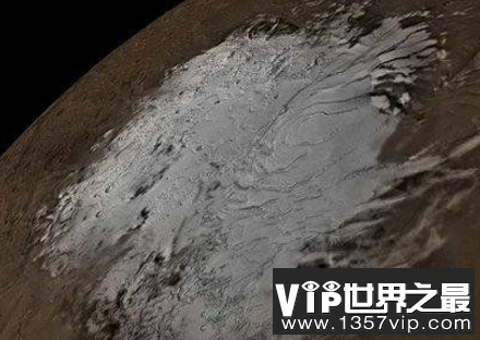 火星上发现第一个液态水湖，直径大约20公里