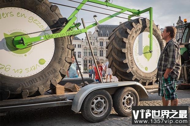 世界上最重的自行车，重达860公斤(长5.04米)(www.1357vip.com)
