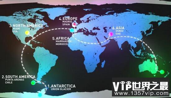 777挑战世界纪录，6天跑完七大洲(www.1357vip.com)