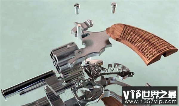 世界上最小的手枪，只有5.5厘米长(售价280万)(www.1357vip.com)
