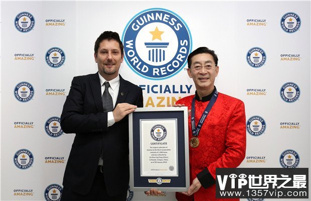 最多的西游记收藏品1508件，六小龄童获吉尼斯记录(www.1357vip.com)