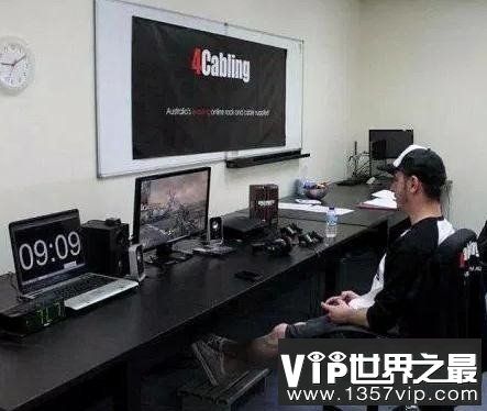 世界上连续玩游戏时间最长的人，135小时50分钟(www.1357vip.com)