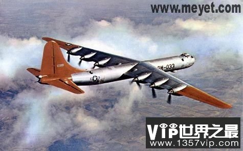 世界上最大的轰炸机，B-36轰炸机(可载2架战斗机)(www.1357vip.com)