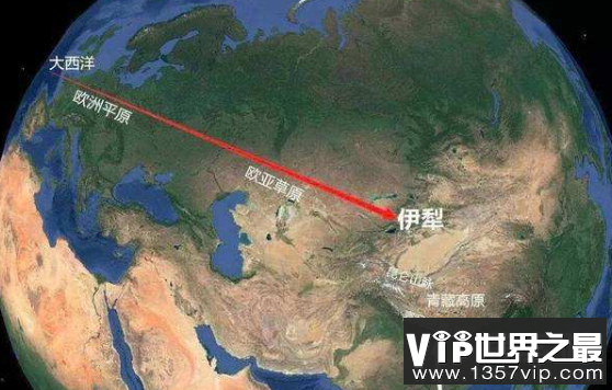 世界上最大的草原：欧亚草原，横跨两大洲，东西绵延110个经度（图1）