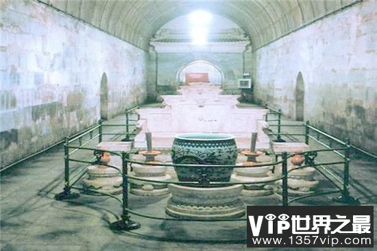 明朝定陵地宫