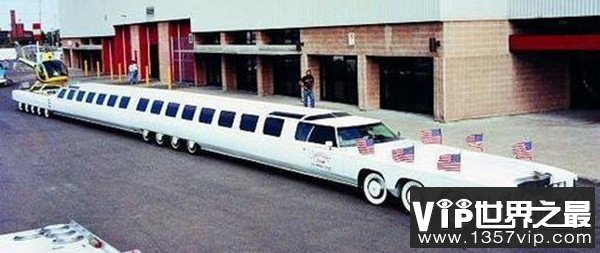世界上最长的汽车图片,汽车长达30.5米（是辆高级轿车）