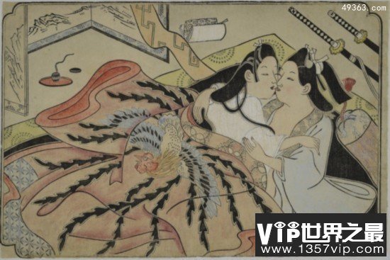 日本春宫图曾引领古代的嫁妆画“潮流”