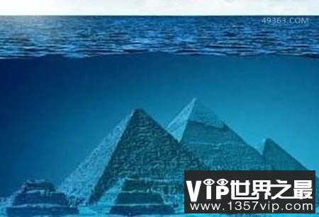 百慕大三角水下金字塔图片