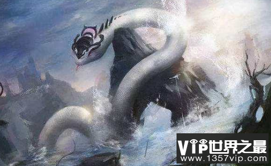 上古神兽之螣蛇，民间传说中能飞的蛇