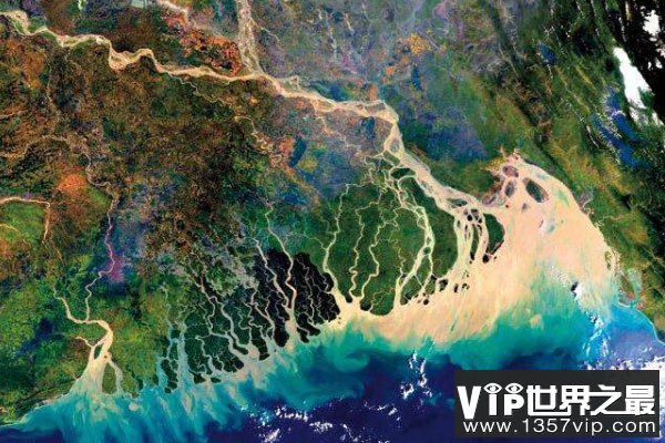 世界上最大的三角洲：恒河三角洲面积达6.5万平方公里