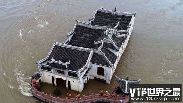 中国最坚强的观音阁，屹立长江中700年不倒