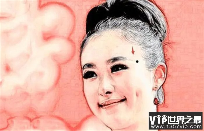 四个最典型的克夫痣，势利眼，婚姻不稳，导致男人事业和财运下滑
