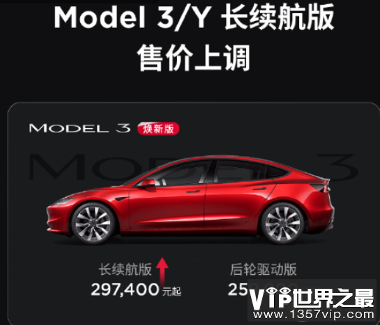 特斯拉宣布涨价了是怎么回事 如何看待特斯拉涨价