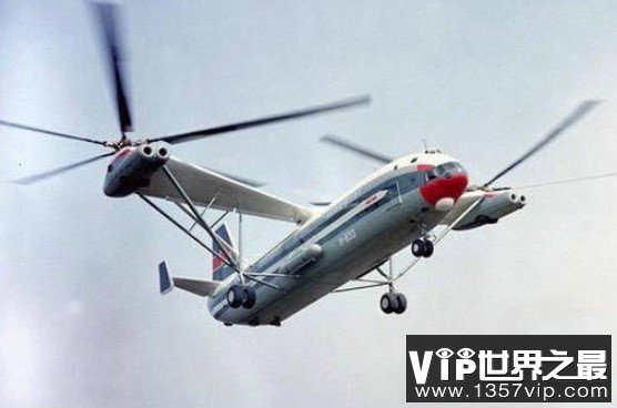 世界上最大的直升机，米V-12重型运输直升机